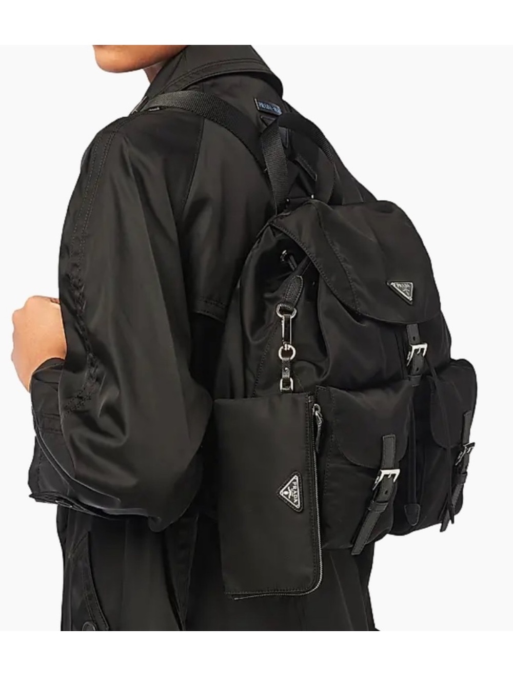 Prada | Bag | Prada Re-Nylon Medium Backpack - Picture 14 of 15